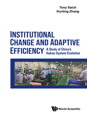 cover image of Institutional Change and Adaptive Efficiency